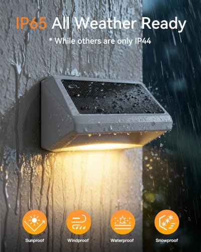 Fence Lights Solar Powered with Remote 16 Pack, IP65 Waterproof - Image 6