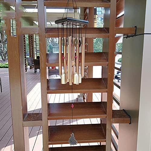 Copper Money Wind Chime Pendant Balcony Outdoor Yard Garden Home Decoration Metal Pipe Large Chimes Bells Tubes - Image 4