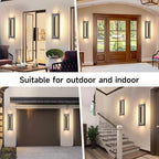 Dusk to Dawn LED Long Outdoor Wall Light Fixtures,23.6 in,36W - Image 5