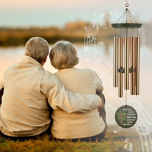 Personalized Cross Wind Chimes, Jesus Memorial Gifts - Image 5