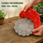 Outdoor Sunflower Stepping Stone Mold for Concrete - Image 4