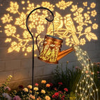 Solar Watering Can Light, LED String Lantern, Cardinal Outdoor Garden Decor by Unknown