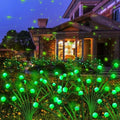 Solar St Patricks Day Lights Outdoor, 6 Pack 48 LED Solar Green Firefly Lights Waterproof, Sway by Wind, Swaying Light for Yard Patio Backyard Garden Planter Flower Bed Pathway Outdoor Decoration by KohlrabiDecor