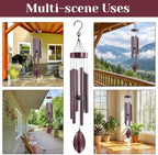 ASTARIN 36 Inch Deep Tone Wind Chimes for Outside, Antique Bronze Outdoor - Image 7