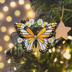 Daisy Butterfly Acrylic Suncatcher - Image 6
