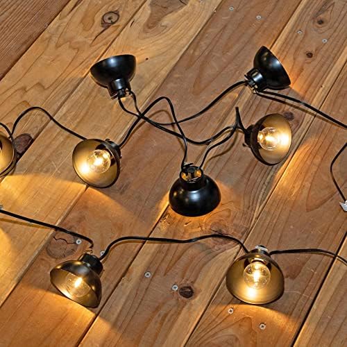 Novelty Lights 11 Feet 10 LED G40 Outdoor Bell Lampshade String Lights - Image 4