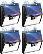 Peasur 176 LED Magnetic Solar Lights Outdoor Waterproof with Motion Sensor by Peasur