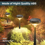 Linkind Solar Lights Outdoor 8 Pack, Solar Pathway Lights Warm White - Image 6