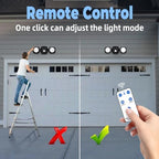 TOOWELL Battery Powered Flood Lights with Remote, Wireless Outdoor Exterior - Image 6