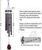 Suntimber Large Wind Chimes Outside Deep Tone,Memorial Sympathy Gifts - Image 4