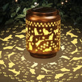 Cat Lover Gifts for Women,Mom,Grandma,Sister,Cat Solar Light , Gift Solar Lanterns for Mother Day Christmas Outdoor Waterproof Lights Led Mason Jar Hanging Lamps Decor for Garden Yard Patio by ShangTianFeng