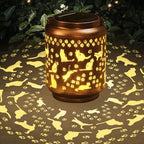 Cat Lover Gifts for Women,Mom,Grandma,Sister,Cat Solar Light , Gift Solar Lanterns for Mother Day Christmas Outdoor Waterproof Lights Led Mason Jar Hanging Lamps Decor for Garden Yard Patio by ShangTianFeng
