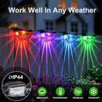 Melunar 16 Pack Solar Deck Lights Outdoor, Solar Step Lights Waterproof for Outside, Yard, Patio, Garden, Pool, Railing, Stairs, Fence (Color Changing) - Image 5
