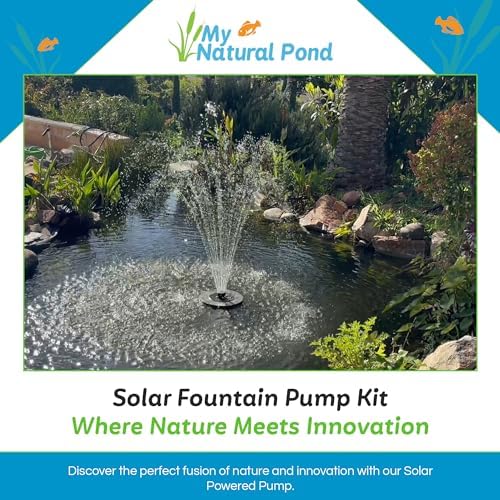 50W Floating Solar Pond Fountain Complete Pump Kit for Ponds 3 ft or Deeper 8 Feet Wide or Larger - Image 6