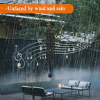65" Extra Large Wind Chimes for Outside, Deep Tone Black - Image 6