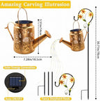 Solar Watering Can with Lights, Birthday Gifts for Mom Women Mother's Day, Outdoor Garden Decor Sunflower Solar Garden Lights for Outdoor Pathway Yard Lawn Patio, Waterproof Gardening Decorations - Image 4