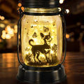Kyoryuger Chihuahua Gifts for Women/Men Chihuahua Solar Lanterns Dog Mom Birthday Dog Lovers Lantern Pet loss Pet Memorial Lights Solar Garden Decoration Outside for Yard, Patio,Backyard,Porch Torches by kyoryuger