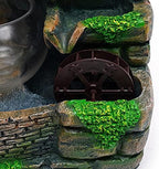 Desktop Rockery Waterfall Fountain, Tabletop Mini Rockery Crafts, Indoor Fountain Rock Resin Ornament,Living Room Desktop Bonsai Ornaments,Home Interior Decoration Resin Craft - Image 5