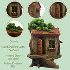 PRETMANNS Fairy Houses for Outside - Treehouse Fairy Garden Kit - Image 2