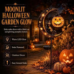 Halloween Moon Cat Solar Stake Light Pumpkin Lantern Outdoor Garden Ornamen - Image 7