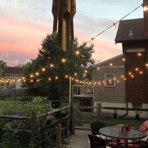 Outdoor String Lights, 50FT 52 LED Bulbs Connectable Patio Lights (2 Spare) - Image 7