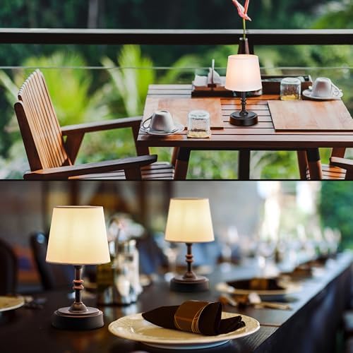 O’Bright Seraph mini – Cordless LED Table Lamp with Dimmer (Oil Rubbed Bronze) - Image 6