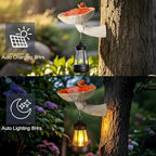 Etlemonde Solar Mushroom Statue, Garden Decor - Image 4