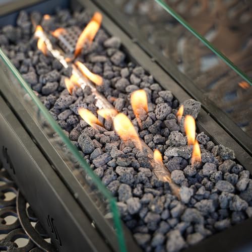 Onlyfire 18" Tabletop Gas Fire Pit, Outdoor Propane Fire Pit Bottom Mounted - Image 6