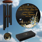 Personalized Flute Player Memorial Wind Chime, Custom Name & Year - Image 7