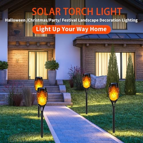 Swingers Solar Lights Outdoor, Halloween Solar Torch Lights - Image 6