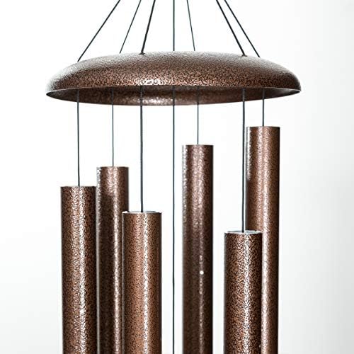 Corinthian Bells 50 Inch Copper Vein Extra Large Wind Chimes for Outside Deep Tone, Memorial Wind Chime, Made in USA - Image 3