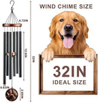 Dog Memorial Gifts for Loss of Dog, 32" Pet Memorial Wind Chimes - Image 5