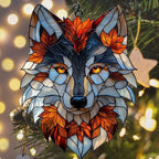 Wolf Tiffany Style Acrylic Suncatcher - Image 6