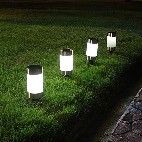 Solar Ground Lights Outdoor, Disk Light Led Warm White Waterproof Solar Powered Lights, In-Ground Walkway Deck for Pathway Driveway Landscape Garden Patio, Lawn, Yard,Warm Light - Image 4