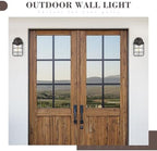 Emliviar 2 Packs Outdoor Wall Lamps, Patio Wall Lighting Waterproof with Clear Tempered Glass, Vintage Exterior Lights in Oil Rubbed Bronze Finish, GE255BL-2PK ORB - Image 4