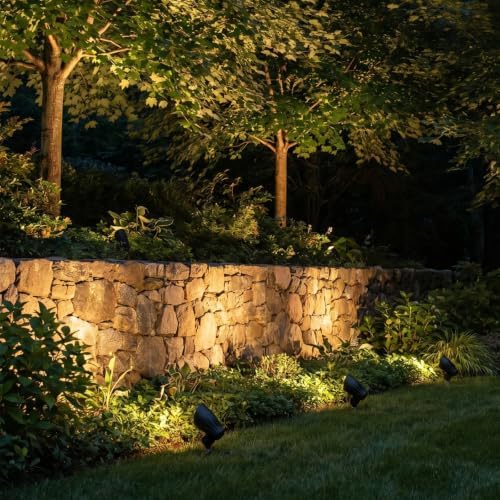 Malibu 50 Watt Floodlight Landscape Lights Outdoor Spotlight Waterproof Path Light Low Voltage Lighting with Spike Stand for Garden, Yard, Pathway, Lawn, Driveway Outdoor Lighting 8301-9601-01 - Image 7
