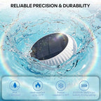Solar Floating Pool Lights, 6.5in 3200mAh RGB Up and Down Color Changing - Image 5