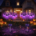 Solar-Powered Halloween Spider Ground Lights, Solar-Powered Garden Lights by Justup