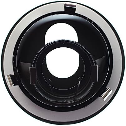 Elco Lighting 4” Low Voltage Adjustable Slot Aperture Trim, MR16, GU10 Halogen, Bronze - Image 2