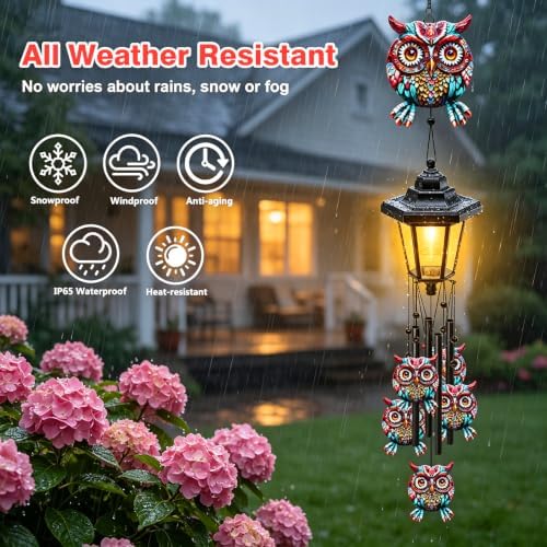 VOOKRY Wind Chime Gifts for Women Mom Grandma Wife Sister Daughter Neighbor - Image 4