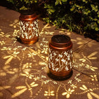 DIBIEECN Birthday Gifts for Women, Solar Lanterns, Dragonfly, 2 Pack by DIBIEECN