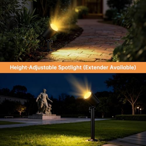 SUNTHIN 16 Pack Outdoor Landscape Lights, 600LM LED Spot Lights - Image 4