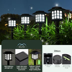 SOLPEX Solar Lights Outdoor Pathway Walkway Garden Solar Light Outside 16Pc - Image 2