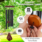 ASTARIN Personalized Name Memorial Wind Chimes, Sympathy Gift for Loss of Lover Mom Dad, Bereavement Deep Tone Wind Chimes for Outside in Memory Gift, Decor Outdoor Garden Patio - Image 4