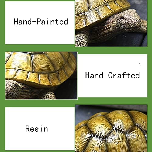 Turtle Garden Statue,Outdoor Figurine,Indoor Tortoise Sculpture Colloction - Image 5