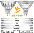 ALIDE MR16 GU5.3 Led Bulbs 12v Low Voltage 5000K Daylight White - Image 2