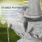48.4" H Italian Outdoor Water Fountains, Fountains and Waterfalls - Image 3