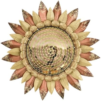 Regal Art & Gift Large Metal Sun Wall Decor, Indoor & Outdoor Sunburst Art by REGALARTGIFT
