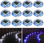 AGPTEK Solar Driveway Lights Outdoor 12 Pack, 2 Color Modes LED Deck Dock by AGPTEK