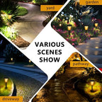 Swingers Solar Lights Outdoor, LED Solar Torch Lights with Flickering Flame - Image 6